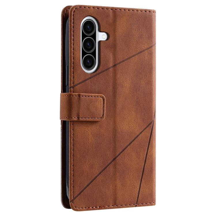 For Samsung Galaxy A36 5G Skin Feel Splicing Leather Phone Case