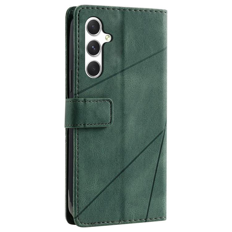 For Samsung Galaxy A56 5G Skin Feel Splicing Leather Phone Case