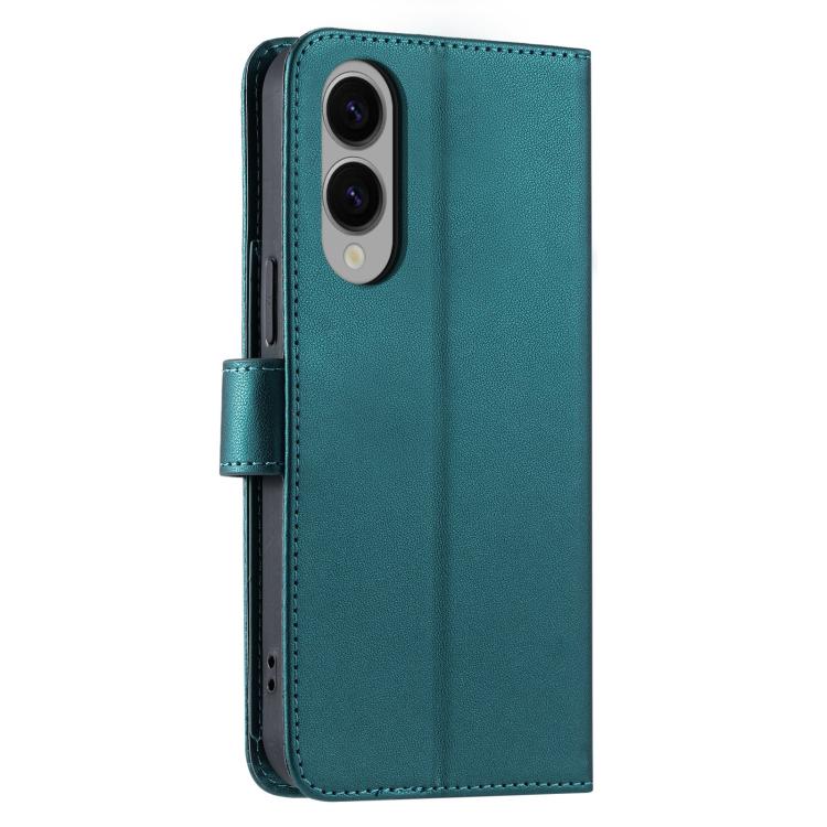 For Samsung Galaxy S25 Edge 5G Ring Buckle Rhombic Leather Phone Case