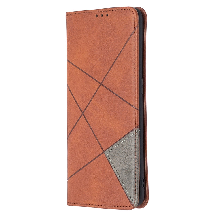 For OPPO Find X2 Pro Rhombus Texture Horizontal Flip Magnetic Leather Case with Holder & Card Slots