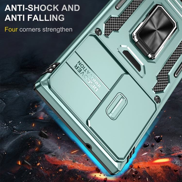For Samsung Galaxy S25 Ultra 5G Armor PC Hybrid TPU Camera Shield Phone Case