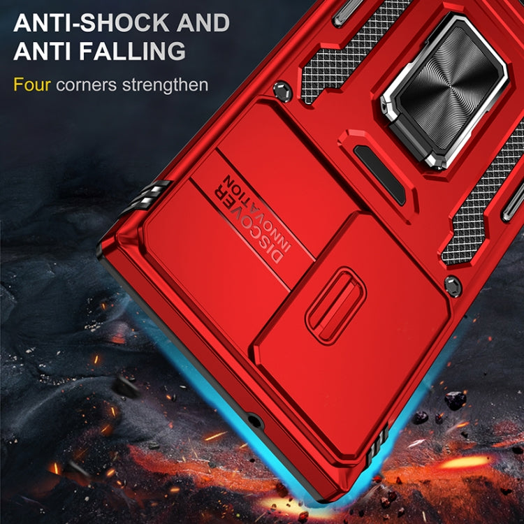 For Samsung Galaxy S25 Ultra 5G Armor PC Hybrid TPU Camera Shield Phone Case