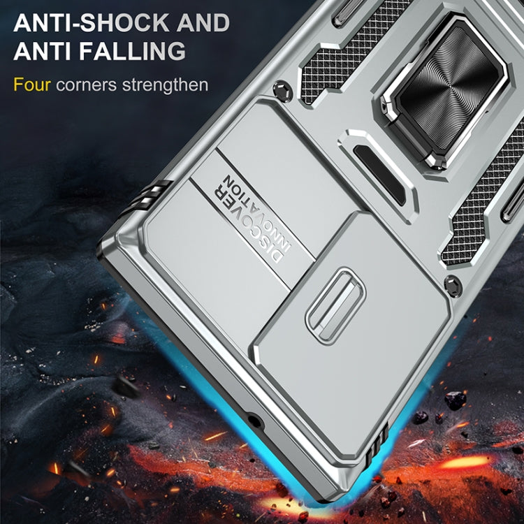 For Samsung Galaxy S25 Ultra 5G Armor PC Hybrid TPU Camera Shield Phone Case