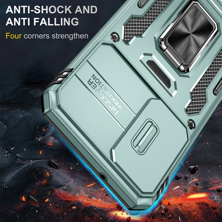 For Samsung Galaxy S25 5G Armor PC Hybrid TPU Camera Shield Phone Case