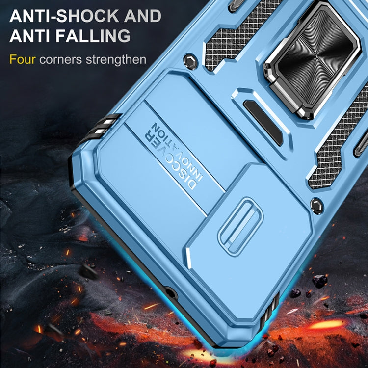 For Samsung Galaxy S25 5G Armor PC Hybrid TPU Camera Shield Phone Case