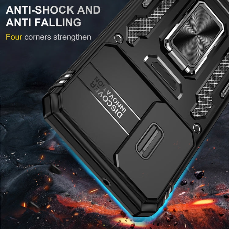 For Samsung Galaxy S25 5G Armor PC Hybrid TPU Camera Shield Phone Case
