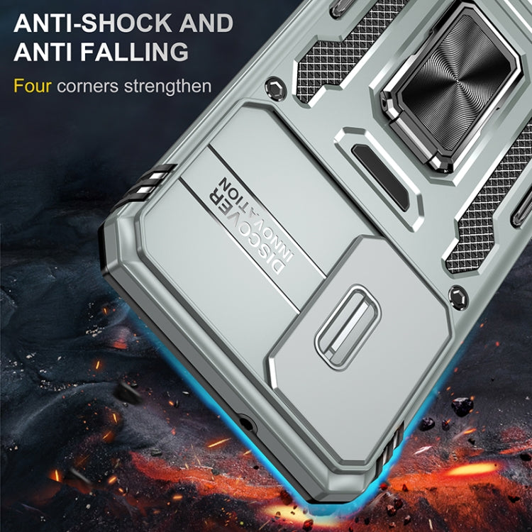 For Samsung Galaxy S25 5G Armor PC Hybrid TPU Camera Shield Phone Case