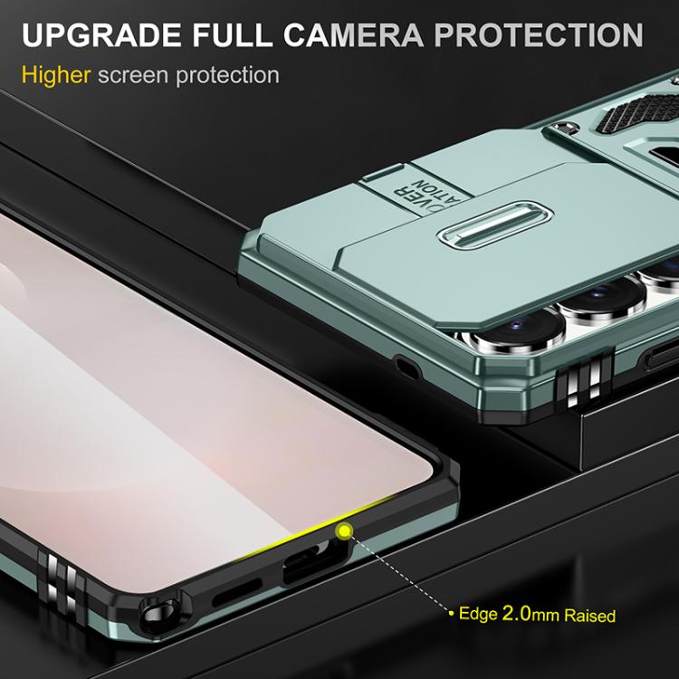 For Samsung Galaxy S26 Ultra 5G Armor PC Hybrid TPU Camera Shield Phone Case