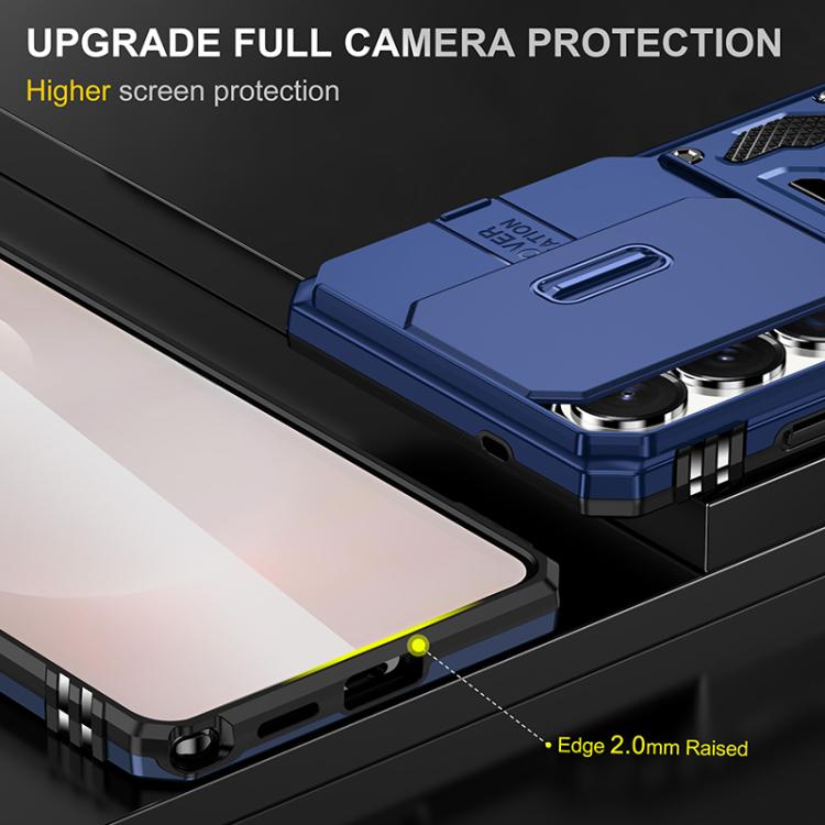 For Samsung Galaxy S26 Ultra 5G Armor PC Hybrid TPU Camera Shield Phone Case