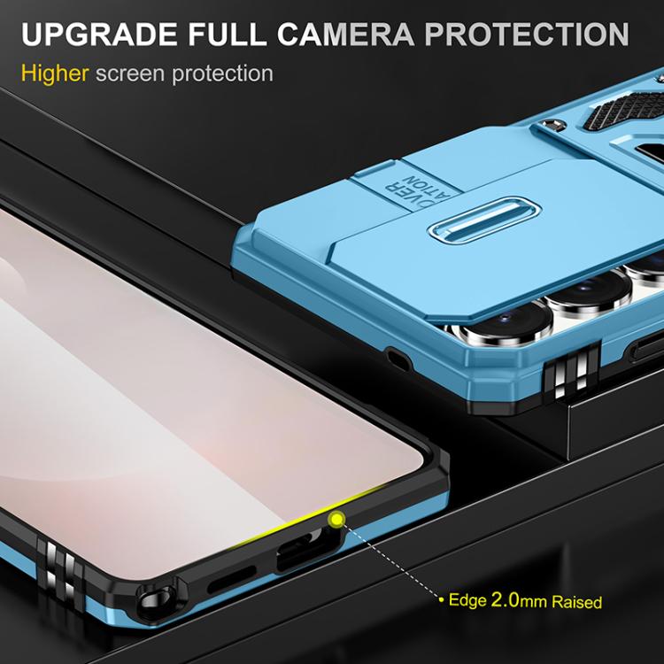 For Samsung Galaxy S26 Ultra 5G Armor PC Hybrid TPU Camera Shield Phone Case
