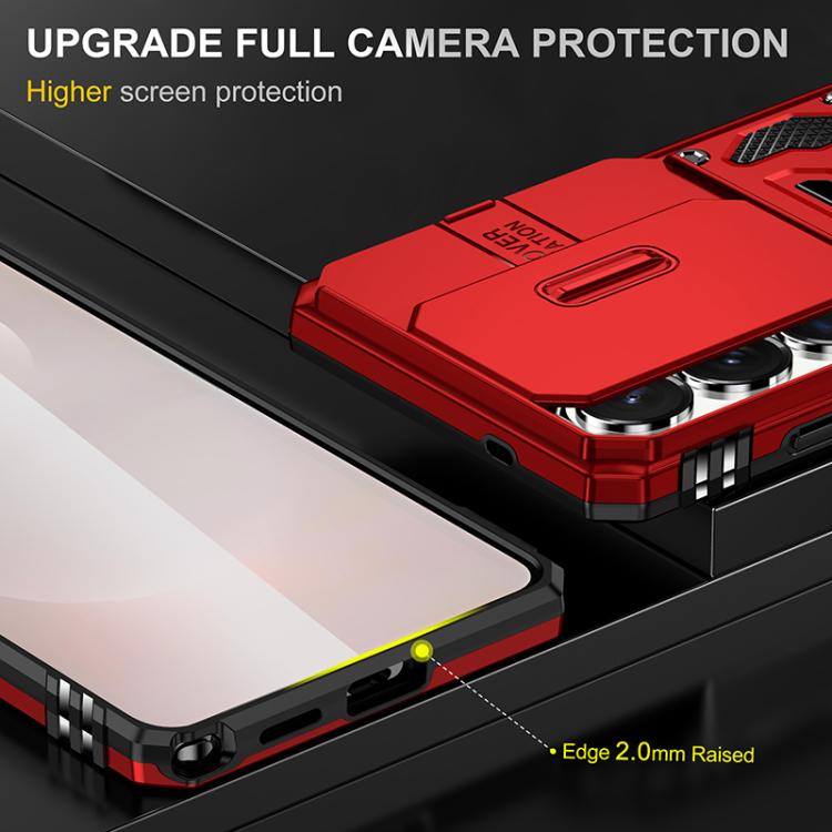 For Samsung Galaxy S26 Ultra 5G Armor PC Hybrid TPU Camera Shield Phone Case