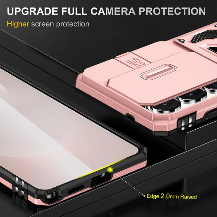 For Samsung Galaxy S26 Ultra 5G Armor PC Hybrid TPU Camera Shield Phone Case