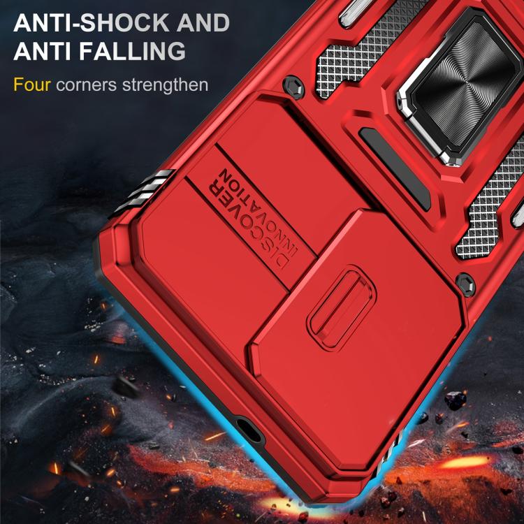 For Samsung Galaxy S26 5G Armor PC Hybrid TPU Camera Shield Phone Case
