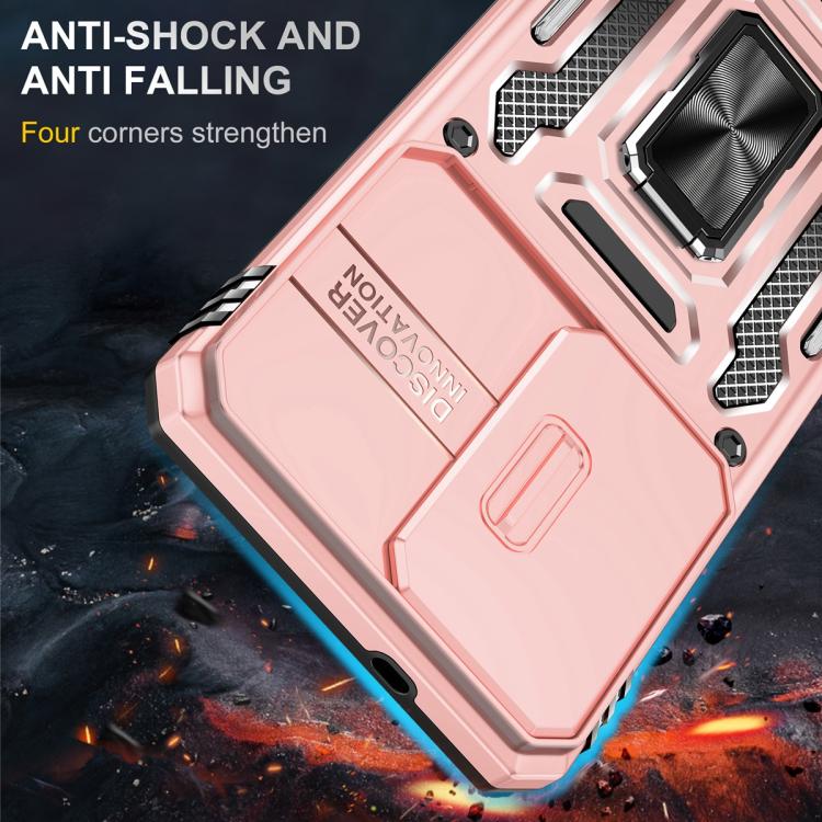 For Samsung Galaxy S26 5G Armor PC Hybrid TPU Camera Shield Phone Case