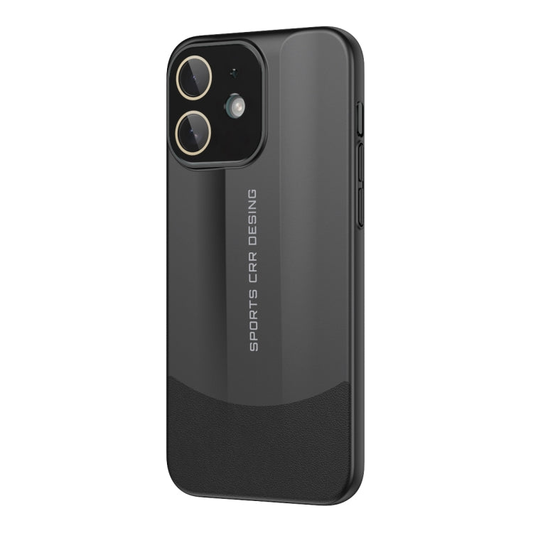 For iPhone 11 Vegetarian Leather Series Skin Feel Full Coverage Phone Case