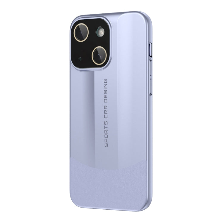 For iPhone 15 Plus Vegetarian Leather Series Skin Feel Full Coverage Phone Case