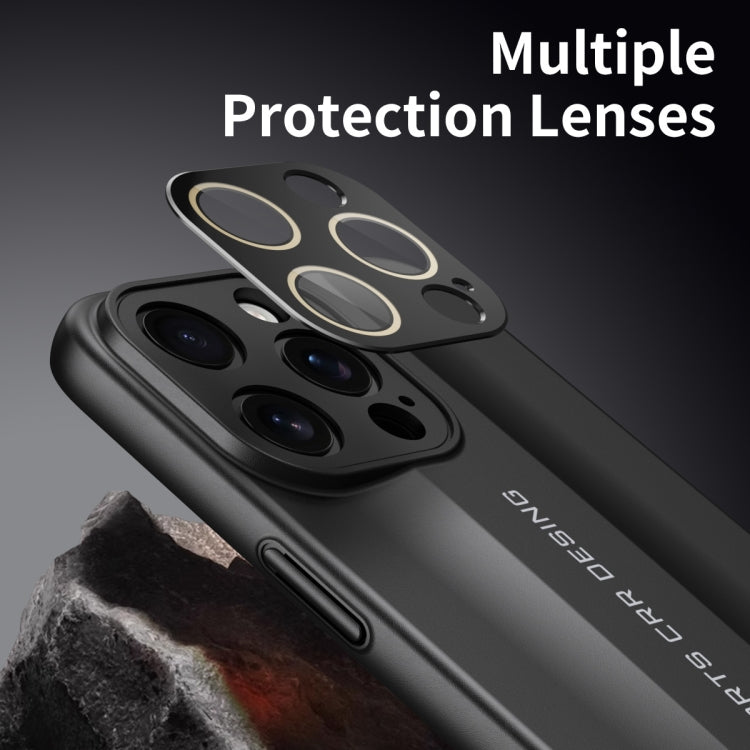For iPhone 14 Pro Max Vegetarian Leather Series Skin Feel Full Coverage Phone Case