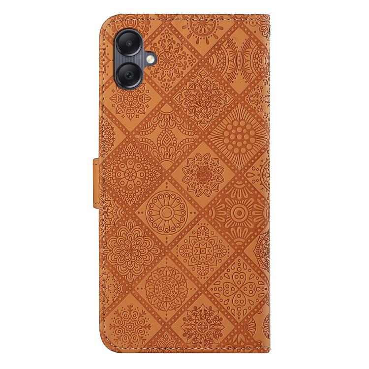 For Samsung Galaxy A07 4G Ethnic Style Embossed Pattern Leather Phone Case