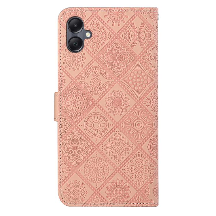 For Samsung Galaxy A07 4G Ethnic Style Embossed Pattern Leather Phone Case