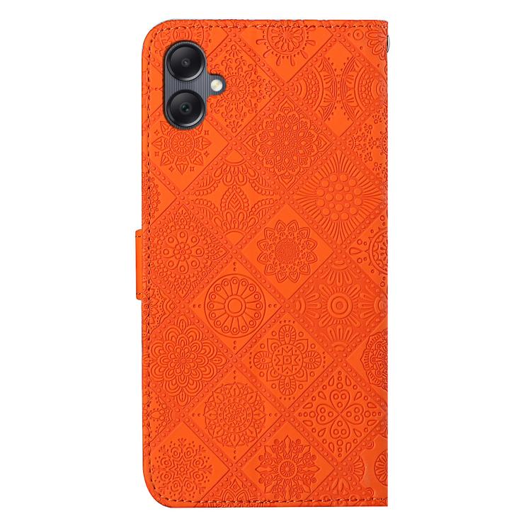 For Samsung Galaxy A07 4G Ethnic Style Embossed Pattern Leather Phone Case