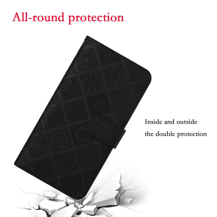 For Samsung Galaxy A07 4G Ethnic Style Embossed Pattern Leather Phone Case