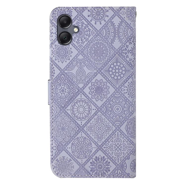 For Samsung Galaxy A07 4G Ethnic Style Embossed Pattern Leather Phone Case