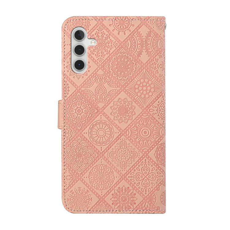 For Samsung Galaxy A17 5G Ethnic Style Embossed Pattern Leather Phone Case