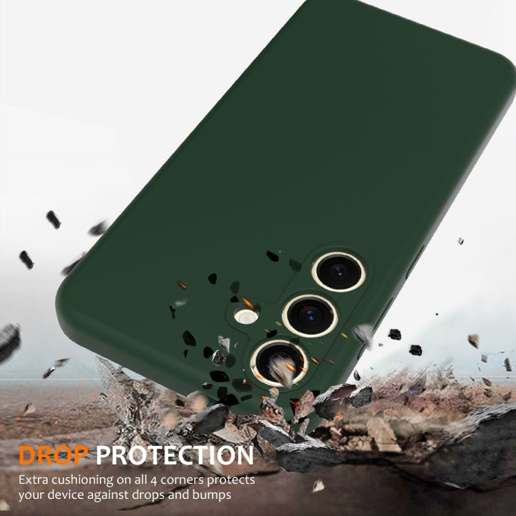 For Samsung Galaxy S24 FE 5G Shockproof Silicone Magsafe Phone Case
