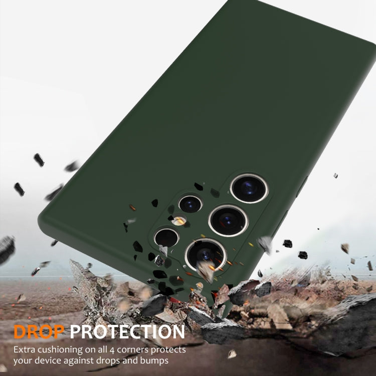 For Samsung Galaxy S24 Ultra 5G Shockproof Silicone Magsafe Phone Case
