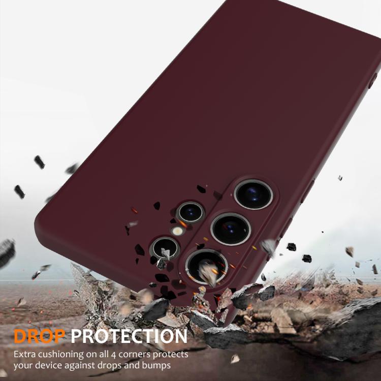 For Samsung Galaxy S25 Ultra 5G Shockproof Silicone Magsafe Phone Case