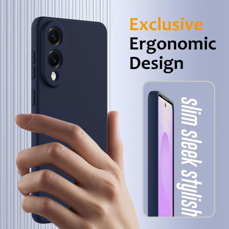 For Samsung Galaxy S25 Edge 5G Shockproof Silicone Magsafe Phone Case