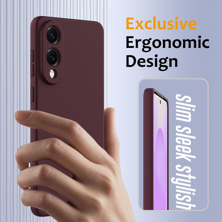 For Samsung Galaxy S25 Edge 5G Shockproof Silicone Magsafe Phone Case