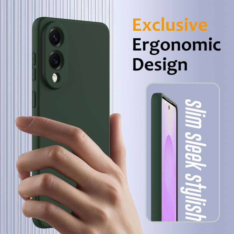 For Samsung Galaxy S25 Edge 5G Shockproof Silicone Magsafe Phone Case