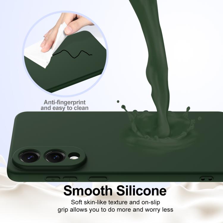 For Samsung Galaxy S25 Edge 5G Shockproof Silicone Magsafe Phone Case