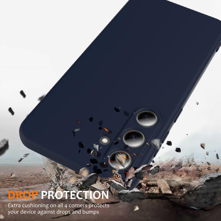For Samsung Galaxy S25 FE 5G Shockproof Silicone Magsafe Phone Case