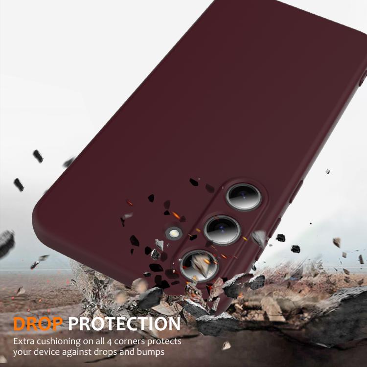 For Samsung Galaxy S25 FE 5G Shockproof Silicone Magsafe Phone Case