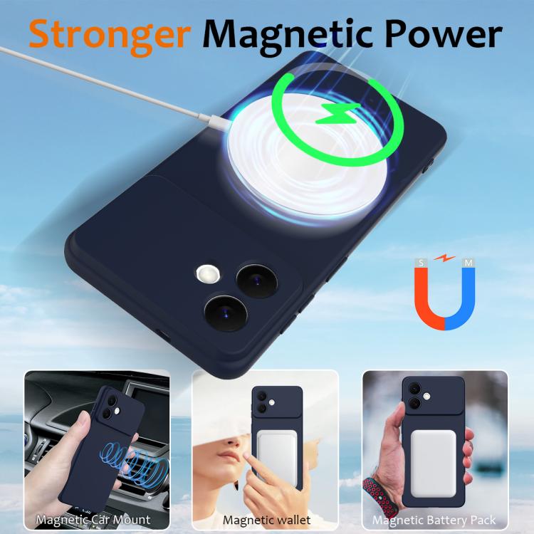 For Samsung Galaxy S26 Edge 5G Shockproof Silicone Magsafe Phone Case