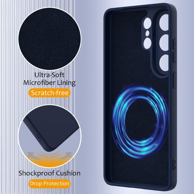 For Samsung Galaxy S26 Ultra 5G Shockproof Silicone Magsafe Phone Case