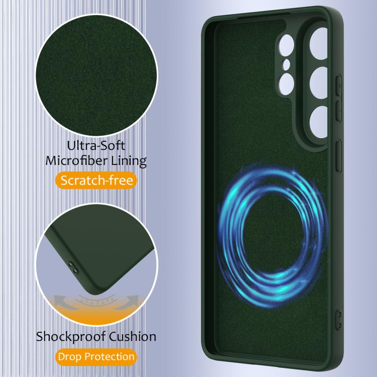 For Samsung Galaxy S26 Ultra 5G Shockproof Silicone Magsafe Phone Case