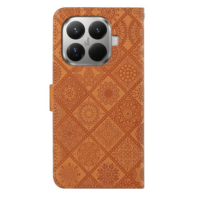 For Xiaomi 15T Pro 5G Ethnic Style Embossed Pattern Leather Phone Case