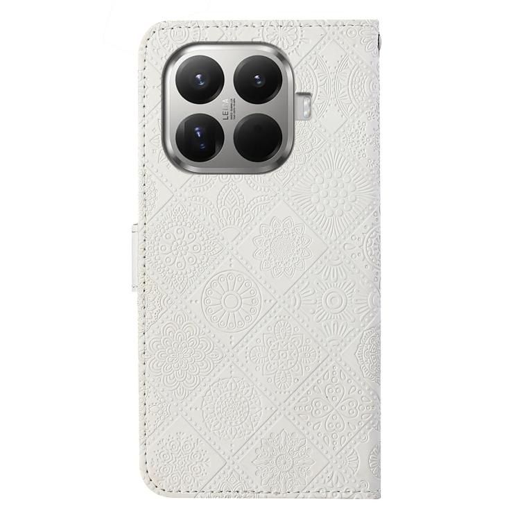 For Xiaomi 15T Pro 5G Ethnic Style Embossed Pattern Leather Phone Case