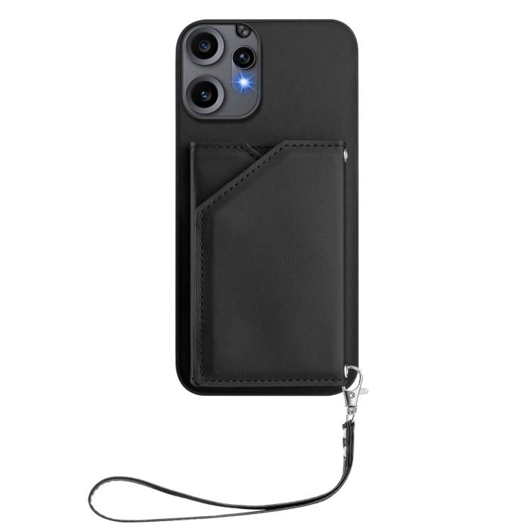 For Nothing CMF Phone 2 Pro Skin Feel Four Card Slots Phone Case with Wrist Strap