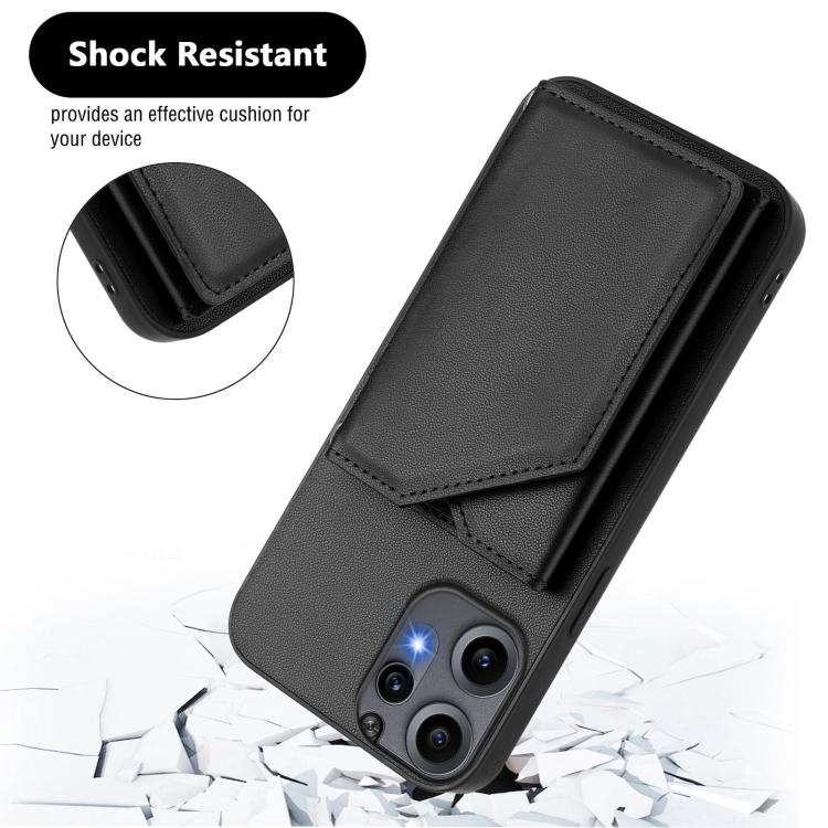 For Nothing CMF Phone 2 Pro Skin Feel Four Card Slots Phone Case with Wrist Strap