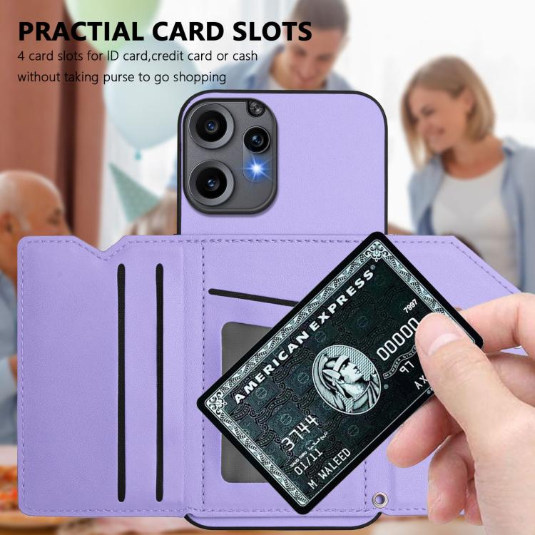 For Nothing CMF Phone 2 Pro Skin Feel Four Card Slots Phone Case with Wrist Strap