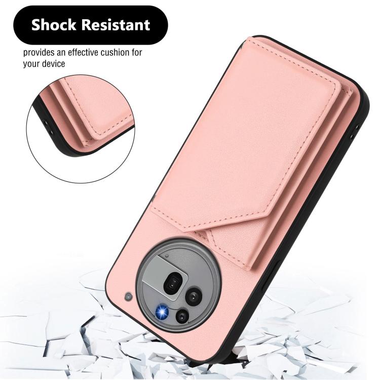 For Nothing Phone 3a Pro Skin Feel Four Card Slots Phone Case with Wrist Strap
