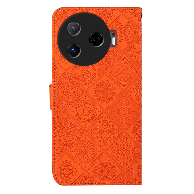 For Tecno Camon 30 Pro 5G Ethnic Style Embossed Pattern Leather Phone Case