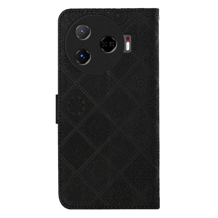 For Tecno Camon 30 Pro 5G Ethnic Style Embossed Pattern Leather Phone Case