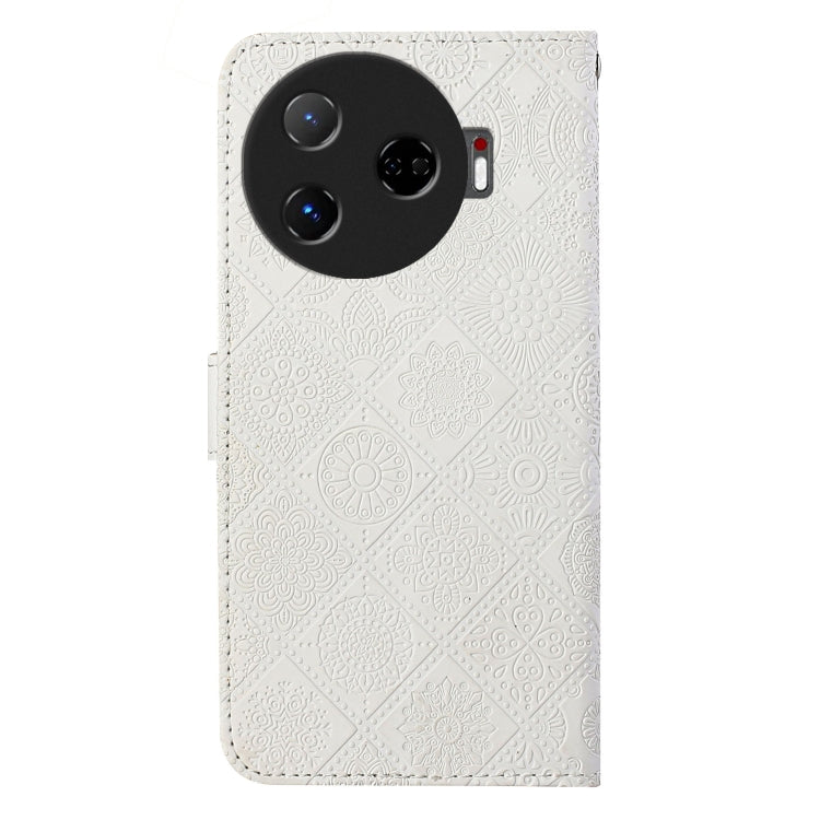 For Tecno Camon 30 Pro 5G Ethnic Style Embossed Pattern Leather Phone Case