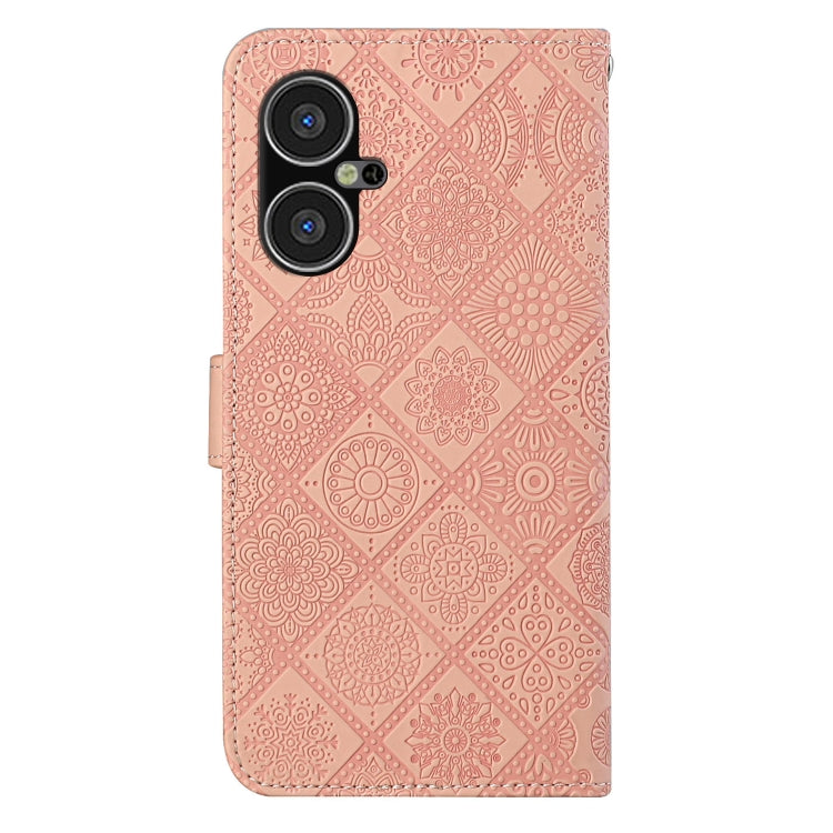 For Tecno Pova Neo 3 Ethnic Style Embossed Pattern Leather Phone Case