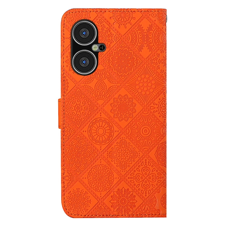 For Tecno Pova Neo 3 Ethnic Style Embossed Pattern Leather Phone Case